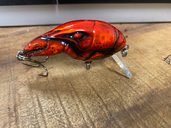 BCT Crawfish Square Bill Crankbait Red