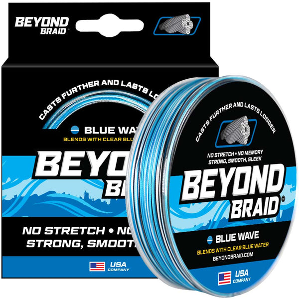 beyond braid braided fishing line 4X Strand Braid bullet fishing lures Avet MXL 5.8 G2 the ultra Color:Black & Silver