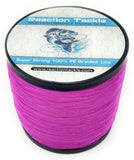 Reaction Tackle Braided Fishing Line- Pink