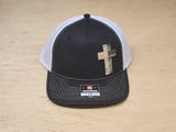 Faith Camouflage Cross Mesh Baseball Cap