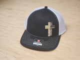 Faith Camouflage Cross Mesh Baseball Cap
