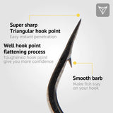 Nako Offset Shank Worm Hook