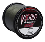 Vicious Standard Green Braid - 80 Lb Test