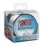 Vicious Crystal Clear 100% Japanese Fluorocarbon - 6 Lb Test