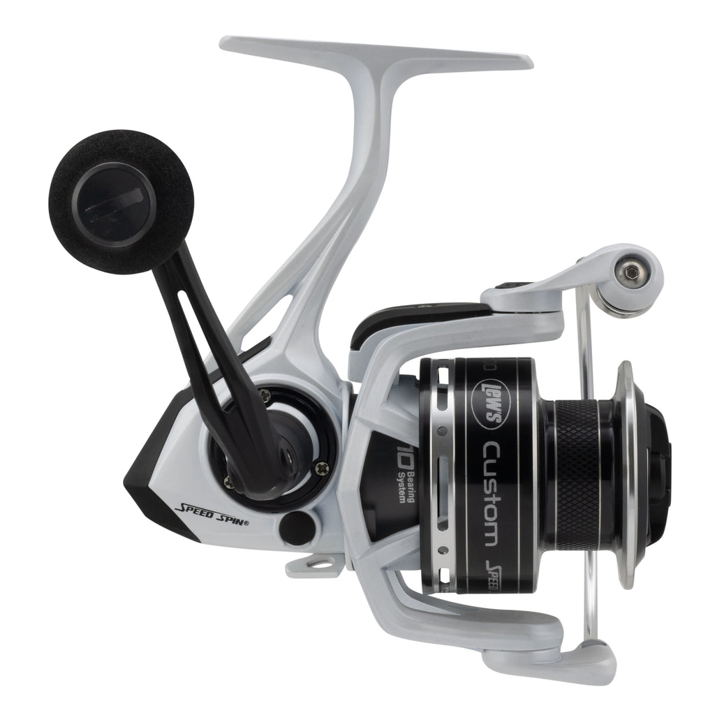 Lews Reel Custom Spinning, R/L 9+1BB 6.2:1 160/10 8.6oz