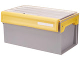 Plano EDGE Crankbait Box, XL Grey/Yellow