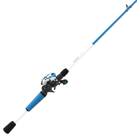 Zebco Combo Roam Baitcast, 6' 6'' 2pc RH Blue MH 12#