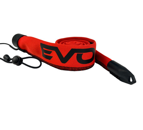 Evolv Limited Edition Baitcast Rod Sleeves Shorty / Red/White