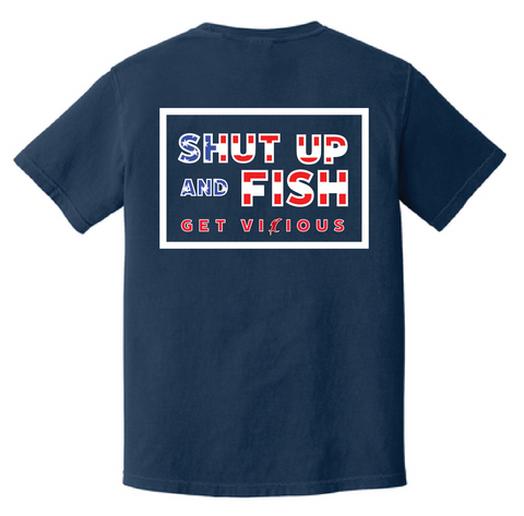 Shut Up & Fish Tee