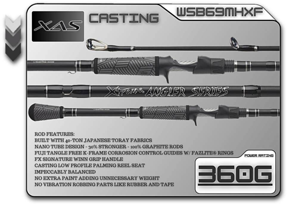 WSB69MHXF 6'9" Medium Heavy Xtra-Fast | Bass Capital Tackle WSB69MHXF 6'9" Medium Heavy Xtra-Fast | Bass Capital Tackle