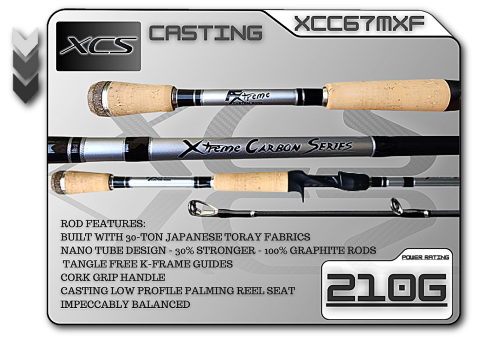 XCC67MXF (210G) 6'7" Medium X-Fast