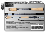 WCS72MF (230g) 7'2" Medium Fast Spinning