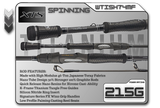 WTISH74MF   7'4" Medium Fast Spinning Rod  **TITANIUM SERIES**