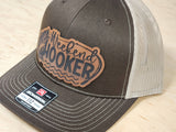 Funny Fishing Hat, Brown Weekend Hooker, Richardson 112
