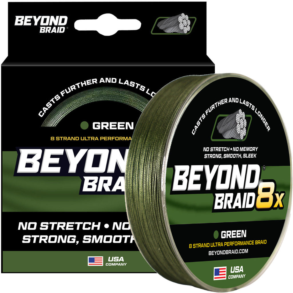 braided bass fishing line 8X Series - Ultra Performance 8 Strand Braid
