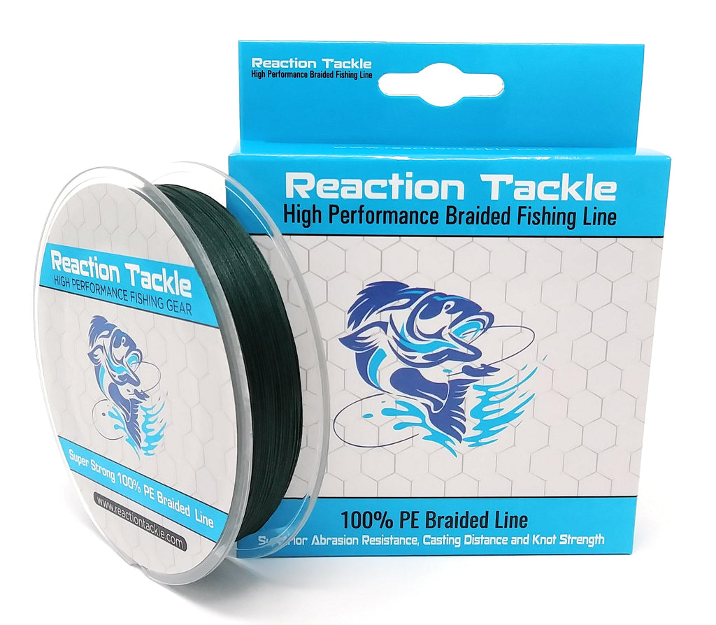 Reaction Tackle 9 Strand Braided Fishing Line Reaction Tackle 9 Strand Braided Fishing Line