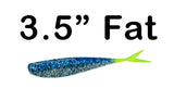 3.5" Fat Fin-S Fish
