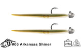 6" 1/2oz Pre-Rigged Slug-Go