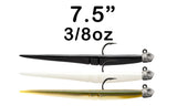 7.5" 3/8oz Pre-Rigged Slug-Go