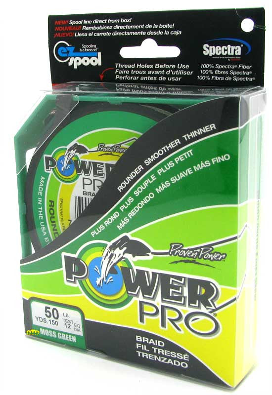 Power Pro Braided Line Moss Green 65lb - 150yd