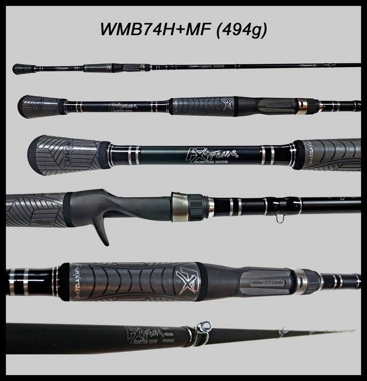 FX Custom Rods  7'4" Heavy-Plus Mod-Fast Casting Rod
