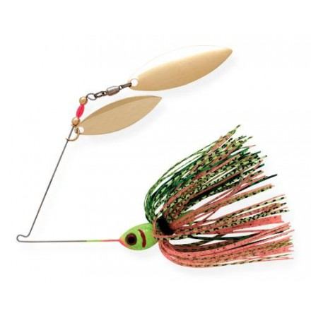 booyah fishing poles Booyah Double Willow Blade Spinnerbait 1/2 oz Perch