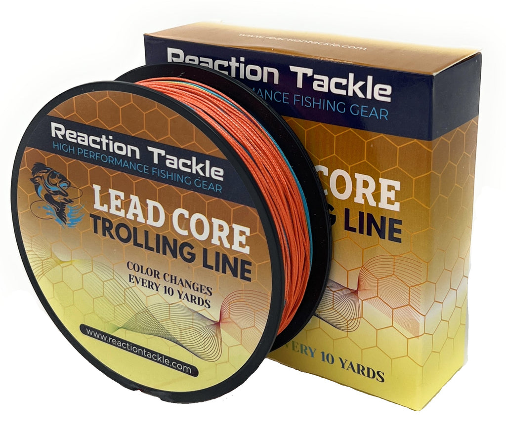 Reaction Tackle Lead Core Metered Trolling Braided Line