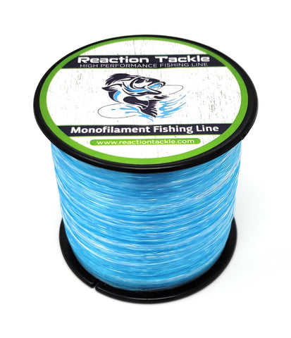 Reaction Tackle Strong and Abrasion-Resistant Nylon Monofilament Fishing  Line