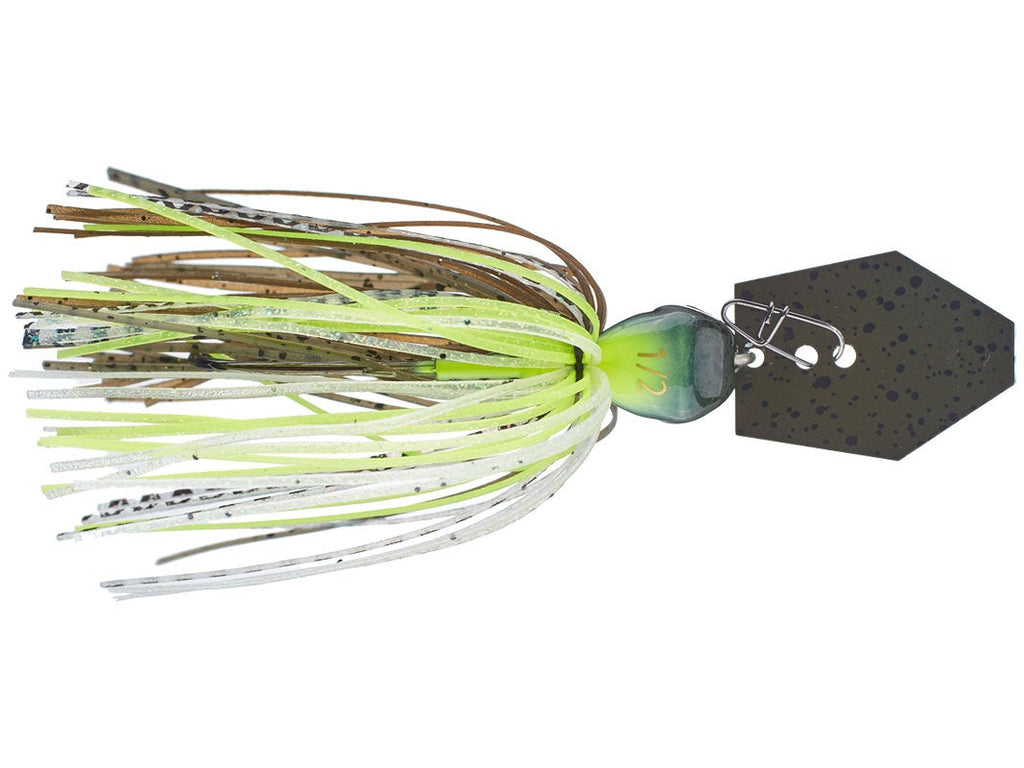 bass chatterbait with lure Z-Man Evergreen Chatterbait Jack Hammer