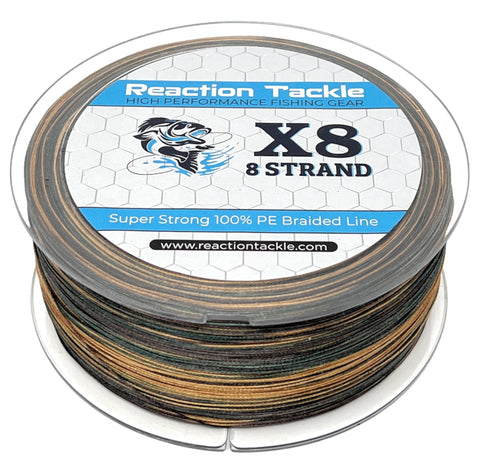 Reaction Tackle X8 Braided Fishing Line Reaction Tackle X8 Braided Fishing Line